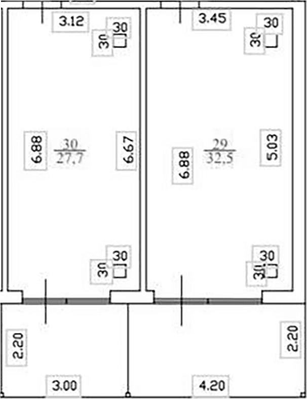 Продается 1-комн. квартира, 60.2 м²