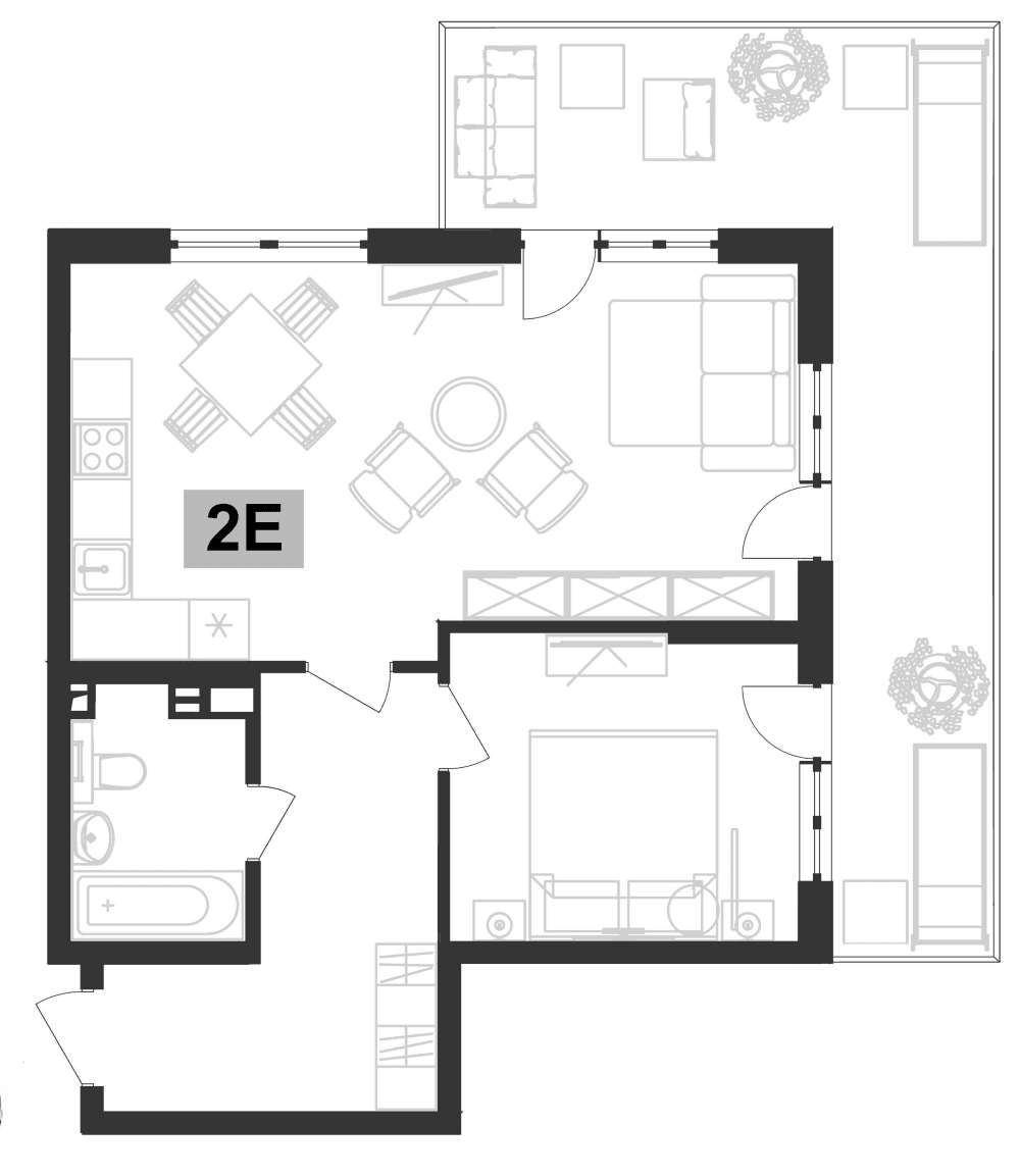 Продается 2-комн. квартира, 51.4 м²