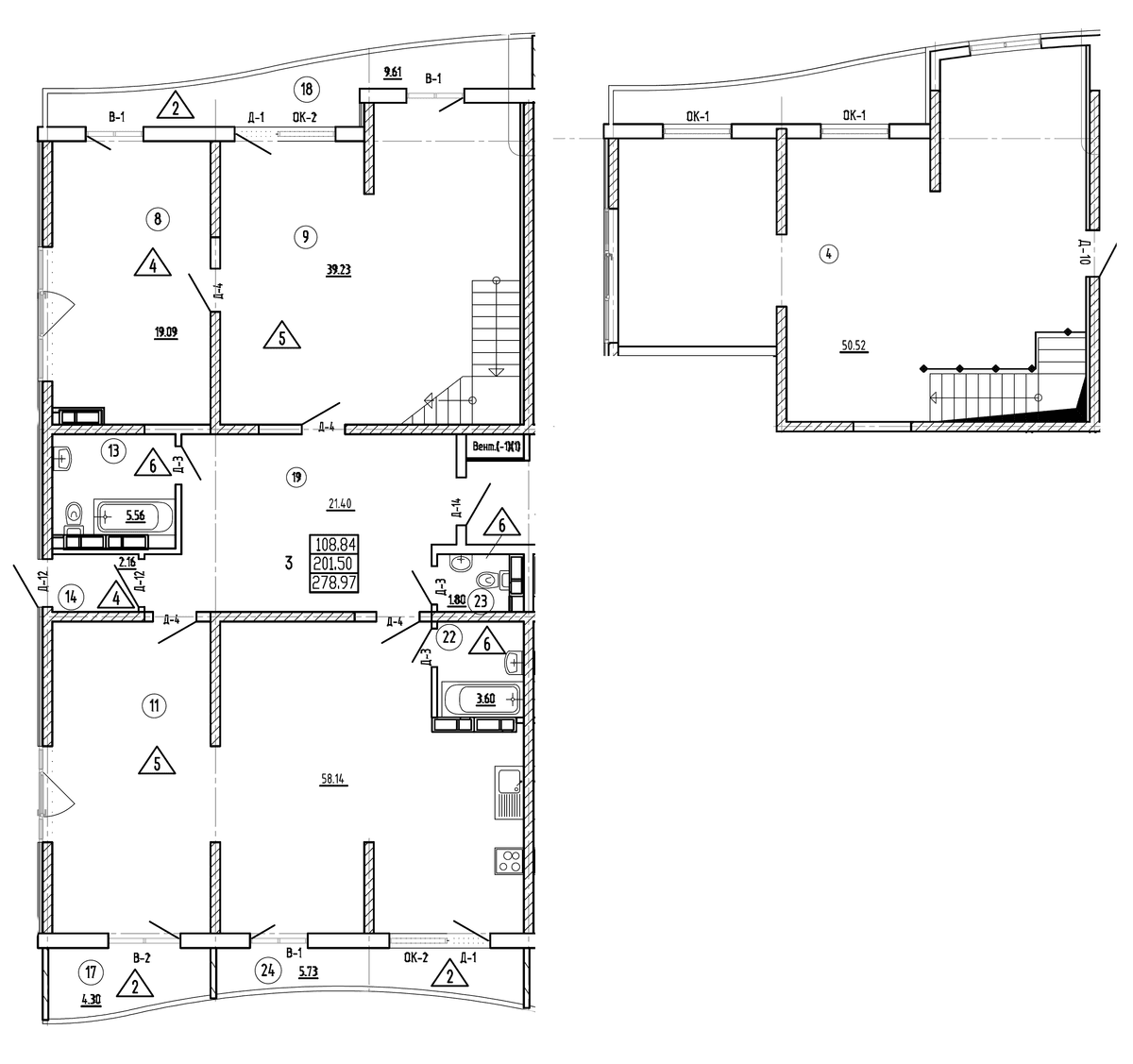Продается 4-комн. квартира, 269.14 м²