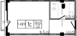 Продается 1-комн. квартира, 26.42 м²