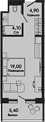 Продается 1-комн. квартира, 28 м²