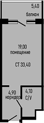 Продается 1-комн. квартира, 28 м²