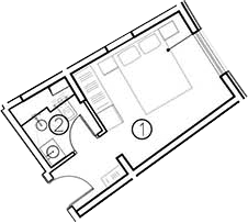 Продается 1-комн. квартира, 16.9 м²