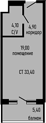Продается 1-комн. квартира, 28 м²