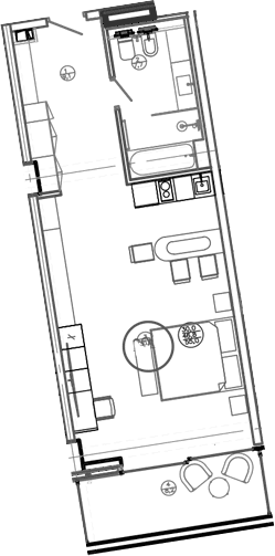 Продается 1-комн. квартира, 46.8 м²
