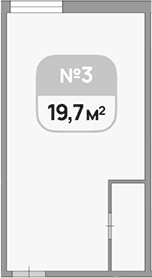 Продается 1-комн. квартира, 19.7 м²