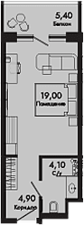 Продается 1-комн. квартира, 28 м²