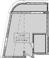Продается 1-комн. квартира, 45.18 м²