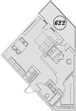 Продается 2-комн. квартира, 61.1 м²