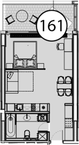 Продается 1-комн. квартира, 54.7 м²