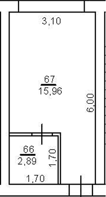 Продается 2-комн. квартира, 36.8 м²