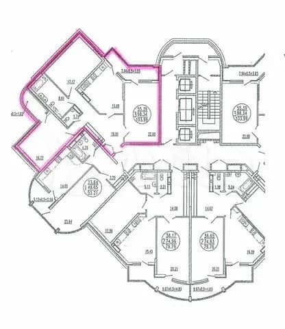 Продается 3-комн. квартира, 99.2 м² — фото 2