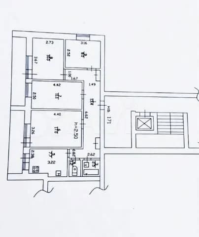 Продается 4-комн. квартира, 80 м²
