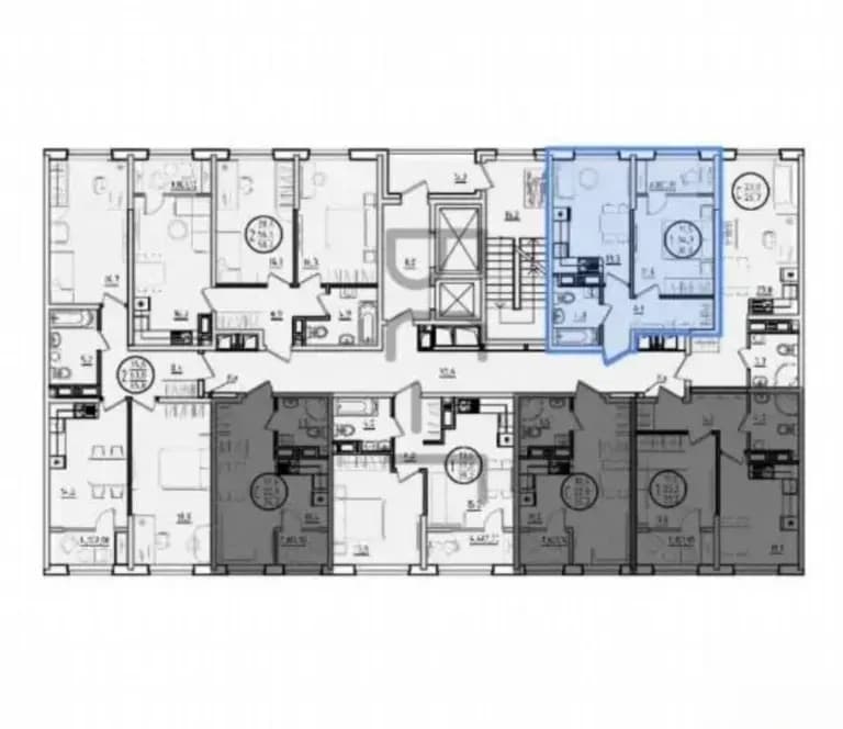 Продается 1-комн. квартира, 36.8 м² — фото 2