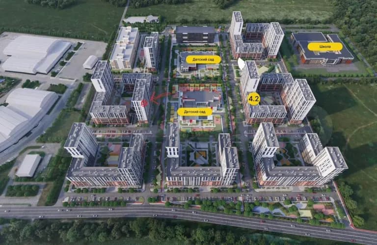 Продается 2-комн. квартира, 48.4 м²