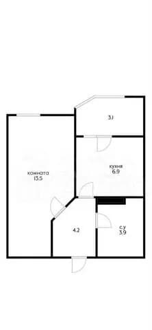 Продается 1-комн. квартира, 32 м²