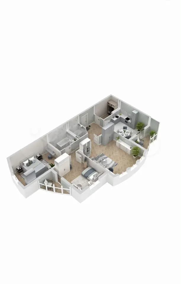Продается 3-комн. квартира, 110.8 м² — фото 3