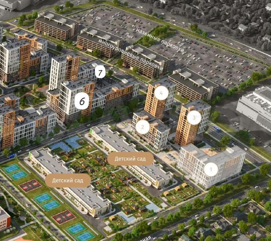 Продается 1-комн. квартира, 45.3 м² — фото 5