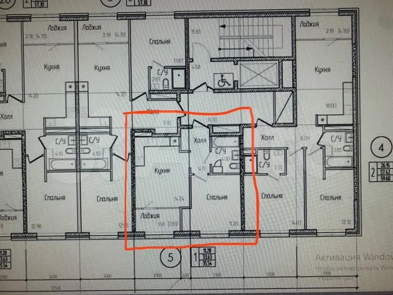 Продается 1-комн. квартира, 35.5 м²