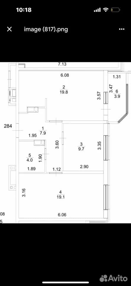 Продается 2-комн. квартира, 64.4 м²