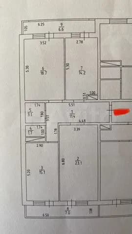 Продается 3-комн. квартира, 100.9 м²