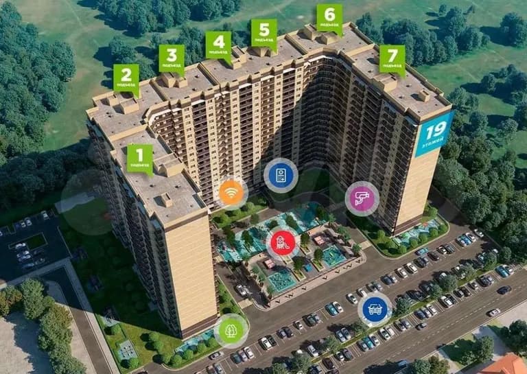 Продается 2-комн. квартира, 67 м² — фото 3