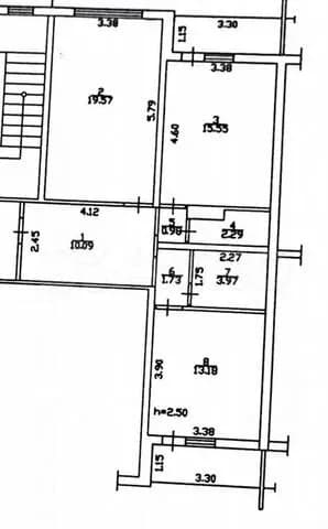 Продается 2-комн. квартира, 75 м²