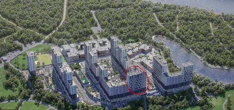 Продается 1-комн. квартира, 39.4 м² — фото 2