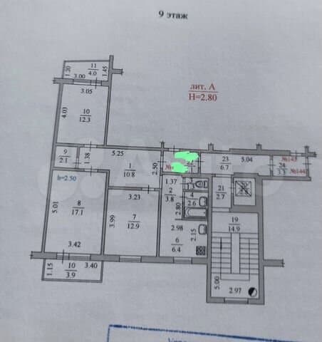 Продается 3-комн. квартира, 70 м²