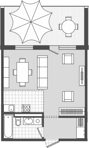 Продается 1-комн. квартира, 39.9 м²