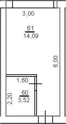 Продается 1-комн. квартира, 26.4 м²