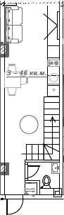 Продается 1-комн. квартира, 38.1 м²