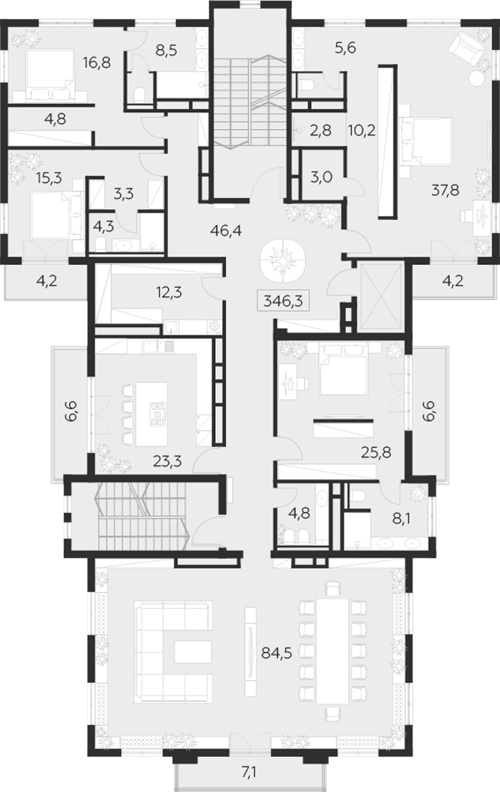 Продается 1-комн. квартира, 33.7 м²
