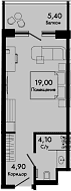 Продается 1-комн. квартира, 28 м²