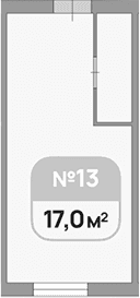 Продается 1-комн. квартира, 17 м²