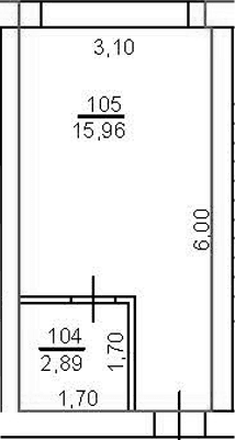 Продается 1-комн. квартира, 37.1 м²