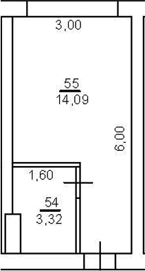 Продается 1-комн. квартира, 26.2 м²